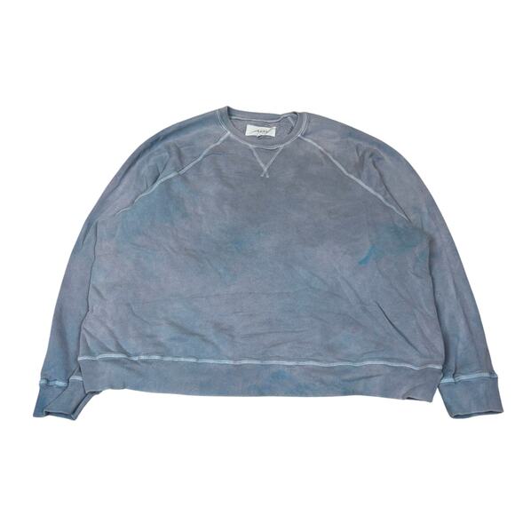 The Great The College Oversized Crew Sweatshirt Women's 1/Small Tie Dye - Picture 1 of 10